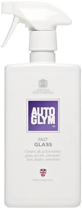 Autoglym Fast Glass, 500ml - Streak Free Car Cleaner for Windscreen, Windshield, Window Cleaning, Mirrors and More
