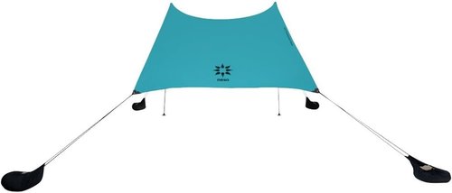 Neso Grande Portable Beach Tent | Lightweight Sun Shelter with UPF 50+ Protection - Easy Setup for Family - 7ft Tall, 9 x 9ft