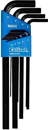 EKLIND 10222 Hex L-Key allen wrench Combo- Long Inch / MM (2 sets 22pc)