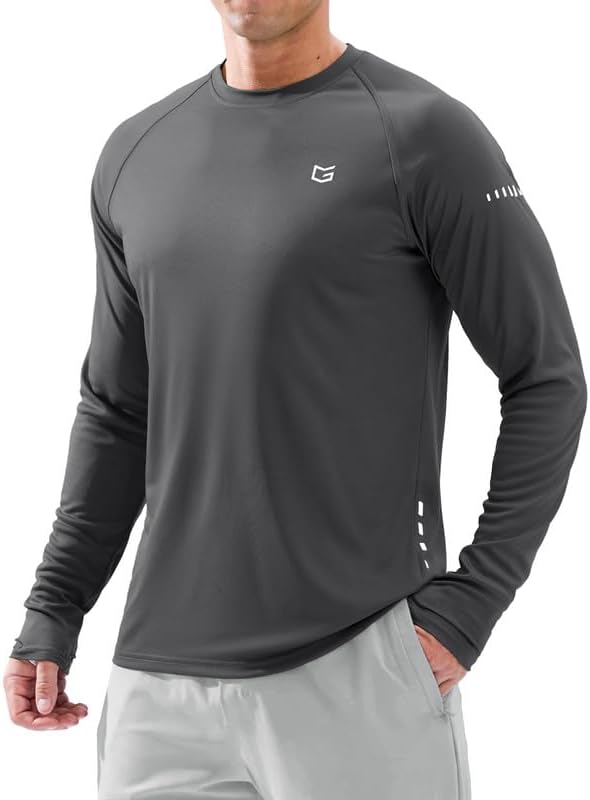 Skiennix Men's Sun Protection Long Sleeve Shirt - UPF 50+ for Ultimate UV Defense