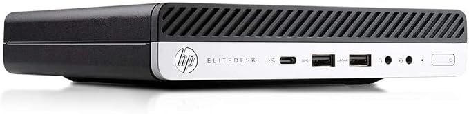 HP Micro Desktop Computer 800 G3 Elitedesk Mini Business PC, Intel Core i5-6500T,16GB DDR4, 512GB SSD,WiFi Type-C Port, New Wired Keyboard Mouse, Windows 11 Pro (Renewed)