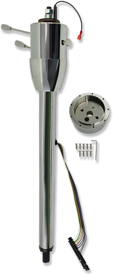 GM 30" Floor Shift Tilt Manual Steering Column Stainless Steel