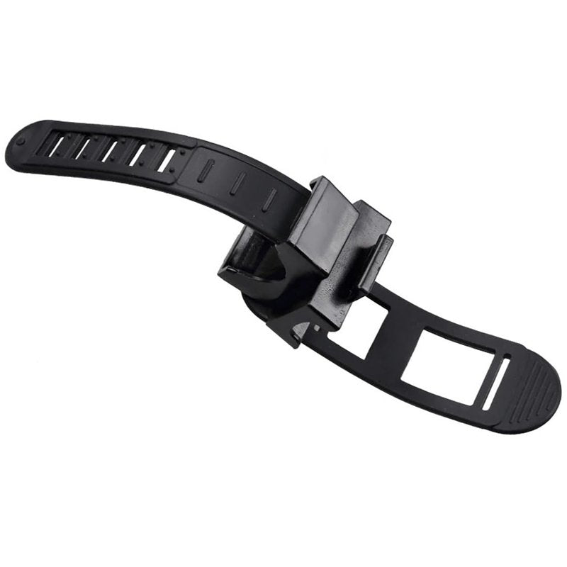 PLIAVAON Bicycle Flashlight Stand - Bicycle Front Handlebar Adjustable Headlamp Flashlight Holder, Pump Clamp - Cycling Gear Accessories, Single Pack
