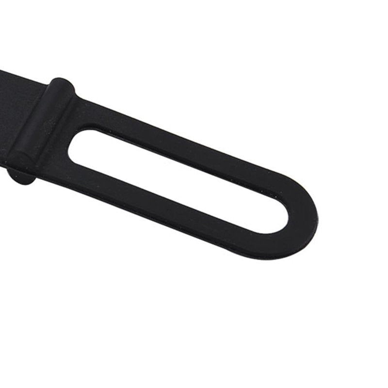 Socobeta 5PCS Universal Cycling Light Clip Mount Holder Cycling Bike Silicone Elastic Rubber Strap Bandage Tie Flashlight Holder