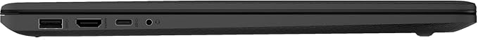 HP 17.3" Business Laptop, 16GB RAM 1TB SSD, 10-Core Intel Core i5 Processor, Intel Xe Graphics, Copilot AI, Windows 11 Pro, Numeric Keypad, PLUSERA Earphones & 8-in-1 Hub Included, Jet Black