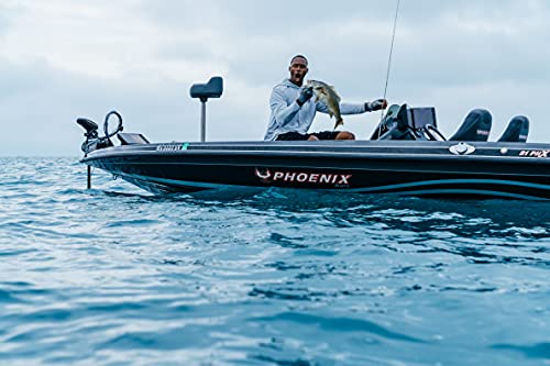 Abu Garcia 7’3” Veritas Casting Fishing Rod, 1-Piece Rod, 12-25lb Line Rating, Heavy Rod Power, Fast Action, 3/8-1 1/2 oz. Lure Rating, White