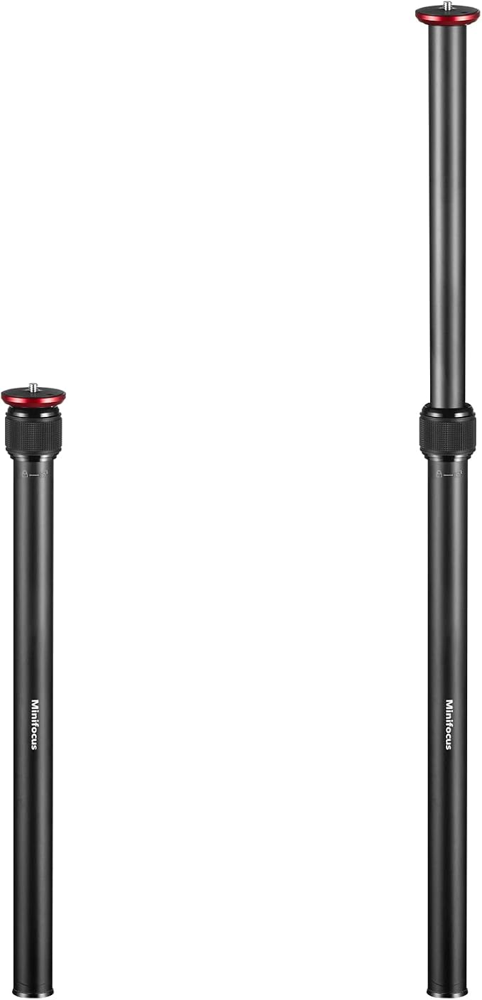 MINIFOCUS Tripod Extension, 2 Section Center Columns, 23.4" Alloy Aluminum