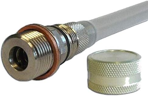Stahlbus Oil Drain Valve Plug M20x1.5x12mm Steel - CLEAN, EASY, NO TOOL Oil Change - Includes Oil Drain Plug, Washer, Cap, Connector, Silicone Hose