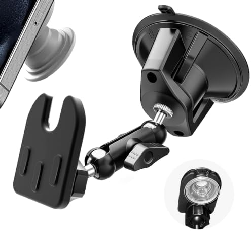 Car Phone Holder for Pop Socket, Suction Cup Car Phone Mount for PopSocket