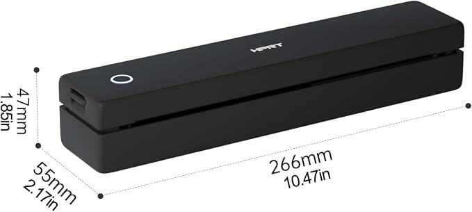HPRT Portable Thermal Printer-Inkless Printer, Supports Thermal Paper&Labels