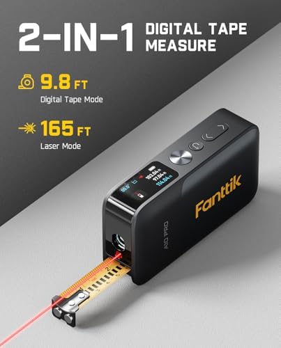 Fanttik A10 Pro 2-in-1 Digital Laser Tape Measure