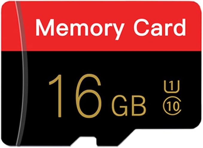 Micro Memory Card 16GB with Adapter, C10/U1/UHS-I/A1 TransFlash Card, TF Card