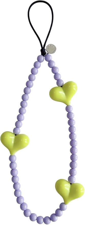 Drawwind Phone Charm Beaded Wristlet Strap Universal Cell Phone Lanyard Cute
