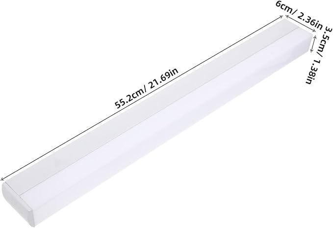 Mikikit Led Makeup Vanity Mirror Light and Fog-Resistant Front Lamp for Bathroom Easy to Install Bright Light for Makeup Application