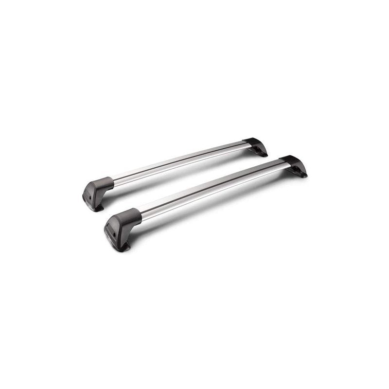 YAKIMA, FlushBar Crossbar with Integrated Towers for Roof Rack Systems (1 Bar), Silver, X-Small