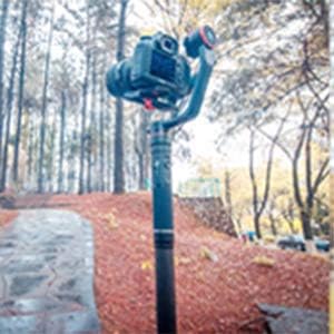 FeiyuTech 10.8" Carbon Fiber Extension Pole – Lightweight, Durable
