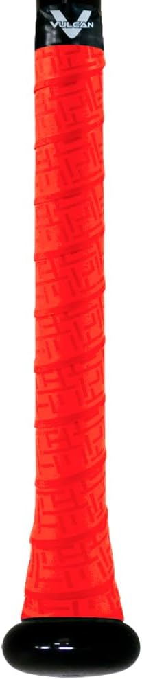 Vulcan Bat Grip - 0.50mm, 1.00mm, 1.75mm | Baseball & Softball | Vibrant Color Options