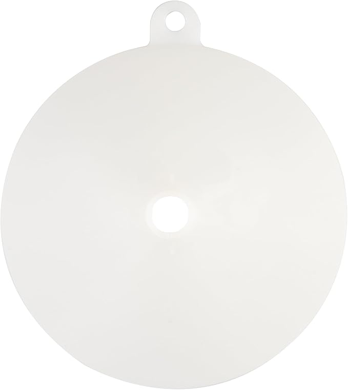 Restaurantware-Met Lux 16-ounce Plastic Funnel, 1 Plastic Funnel - Precise Spout, White Pouring Tool, Wide Spout, For Transferring Ingredients