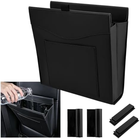 Leak-Proof Magnetic Car Trash Can with 2 Rolls Trash Bags