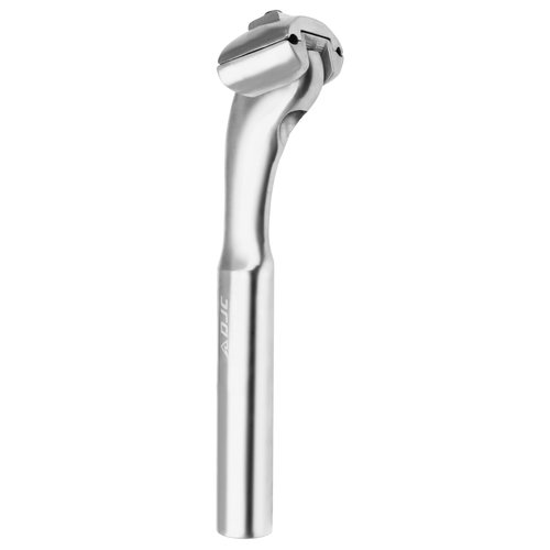 DJC Bicycle Seat Post 25.4/26.8/27.2MM x230MM Seat Tube Chrome Molybdenum Steel Fixed Gear BMX Rear Floating Seatpost (26.8mm)