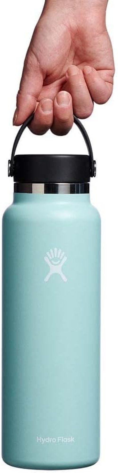 Hydro Flask 40 Oz Wide Mouth Water Bottle - Durable Flex Cap for Hydration On-the-Go