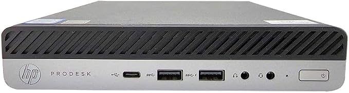 HP Windows 11 Mini Computer | 8GB RAM + 250GB SSD | Intel i5 | WiFi + Bluetooth | Wired Keyboard + Mouse | Home or Office PC (Renewed) (Desktop)