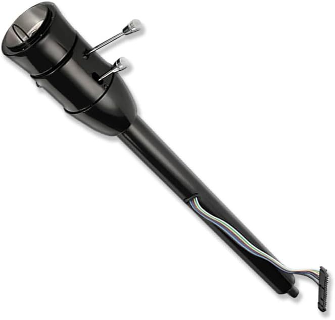 GM 28" Floor Shift Tilt Manual Steering Column Black with Adapter