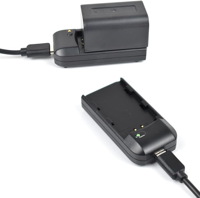 NP-FV5 Battery Charger with Charging Plug and USB Cable
