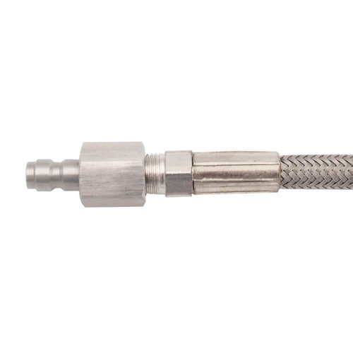 Heyxire Paintball Airsoft PCP Air Pump Fill Hose 36 inch High Pressure Stainless Steel with Quick Fitting Male and Female,Suit for Compressor to The Air Tanks
