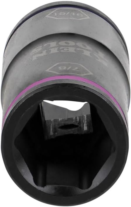 Klein Tools 66073 Impact Driver Flip Socket, 15/16- and 7/8-Inch Sizes, Use with Klein Tools Compact Impact Wrenches BAT20CW, BAT20CW1