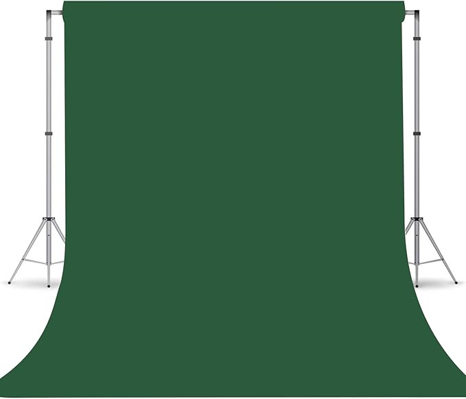 Dark Green Photography Backdrop