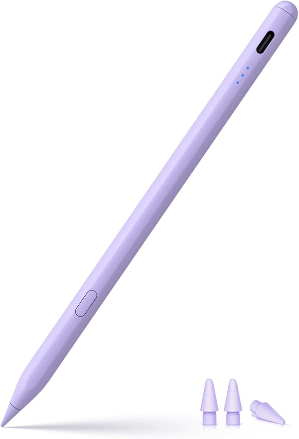 KEEPRO Stylus Pen for iPad 2018-2026, USB-C Fast Charging Pencil, Pixel-Perfect