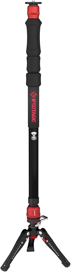 IFOOTAGE Cobra 3 A150S Strike Monopod, Pedal Locking Control, One-Step Rapid