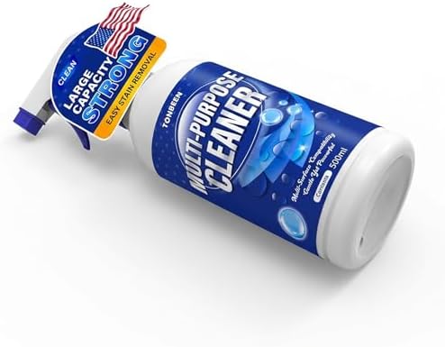 Leather Cleaner and Conditioner for Couches, Car Seats, Bags, Jackets &amp; Furniture | Effective on Fingerprint, Dust, Light Oil &amp; Water Stains | Safe for Most Leather, PU &amp; Faux Leather Surfaces | 500ml