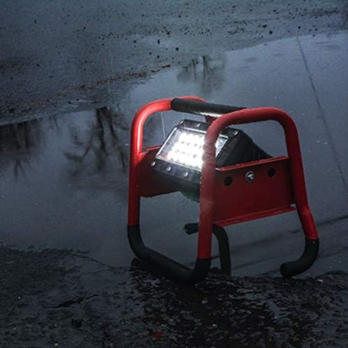 Streamlight 46000 High-Lumen Portable Scene Light II - Rechargeable with 120V AC/12V DC Power, Red