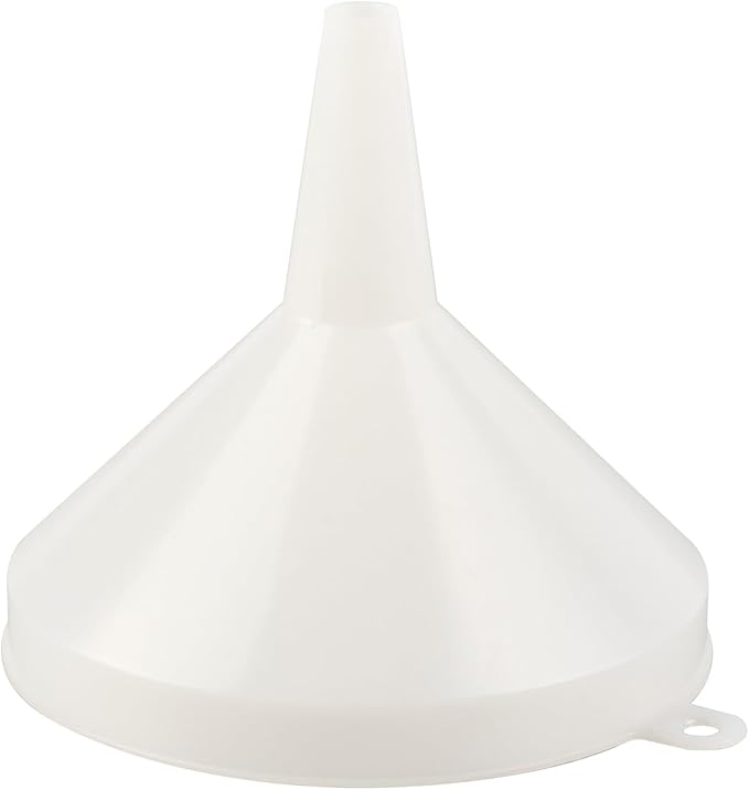 Restaurantware-Met Lux Plastic Funnel Set, 1 Pouring Tool Set - Includes 8,12, and 16-oz Funnel, 3-piece Pouring Tools, Wide Spout, For Transferring Ingredients
