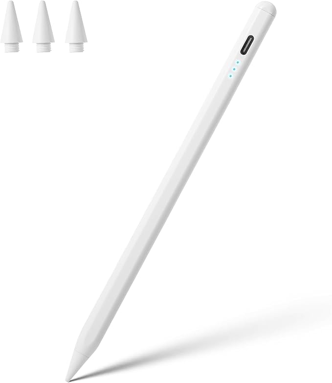 Stylus Pen for iPad A16 11th 10th 9th 8th 7th 6th Generation, iPad Pro 12.9 11