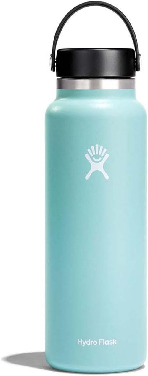 Hydro Flask 40 Oz Wide Mouth Water Bottle - Durable Flex Cap for Hydration On-the-Go