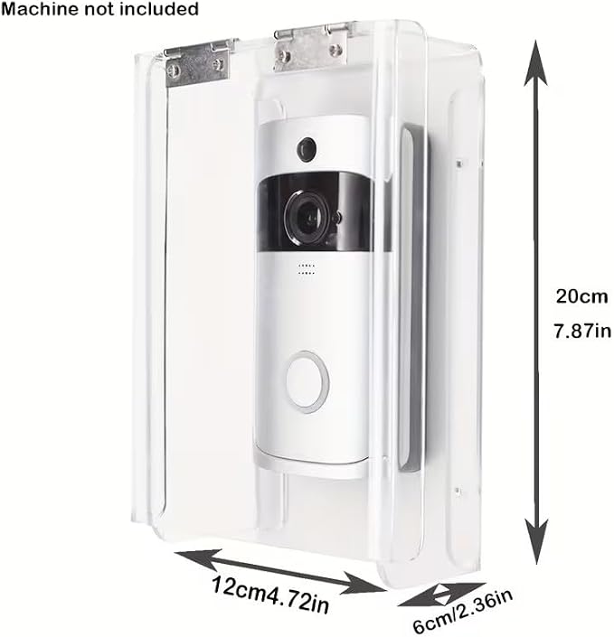 Weatherproof Outdoor Doorbell Cover – Universal Rain Shield
