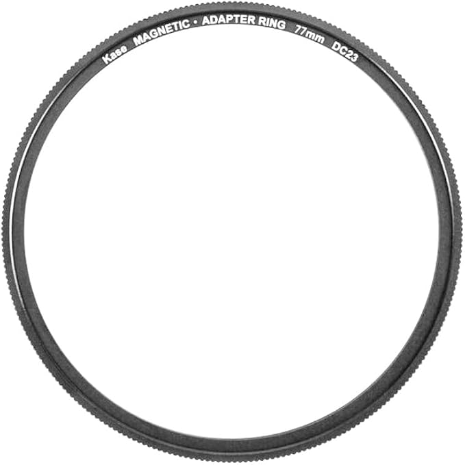 Kase Magnetic Adapter Set - 77mm Filter Magnetic Adapter and 77mm Lens Magnetic