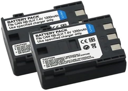 NB-2L/2LH Camera Battery Multifunctional Charger Set Compatible