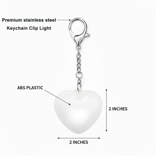 3 Pack Purse Light Handbag Light, Love Wallet Tote Bag Touch Sensing Lights Rechargeable, Night Light up Keychain Charm inside Hand Pocketbook, Motion Sensor Battery Operated Heart Shaped Glow Lamp