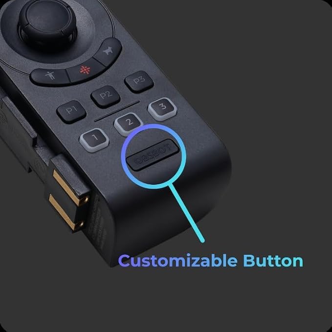 OBSBOT Tail Series Smart Remote Controller, PTZ Control via Gimbal Button or