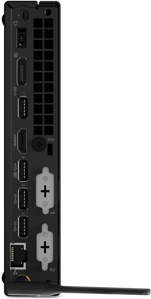 Lenovo ThinkCentre M70q i5-10500T Tiny PC Mini 2026 Desktop 8GB 512GB SSD | 1L Space-saving, DP + HDMI, WiFi, Bluetooth, Wireless Antenna, Keyboard & Mouse, Windows 11 Business Computer