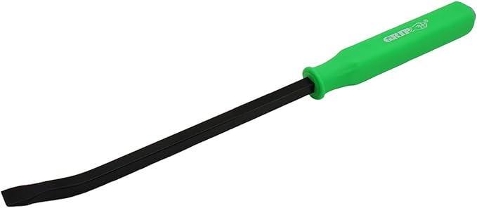 Grip 25" Heavy Duty Striking Jumbo Pry Bar - Striking Cap - Mechanic's Handle - Positioning, Aligning, Prying - Chrome Vanadium Steel