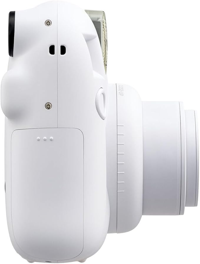 Fujifilm Instax Mini 12 Instant Camera Clay White Bundle