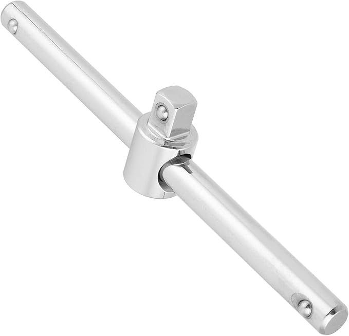 Utoolmart 3/8 Inch Drive Sliding Wrench Breaker Bar Adjustable T-Handle Socket Hand Tool 1Pcs