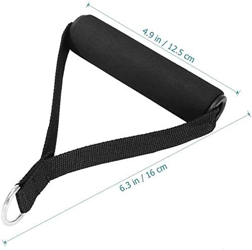 Skiennix Resistance Bands - 4PCS Foam Handle Set for Yoga & Strength Training | Durable & Comfortable