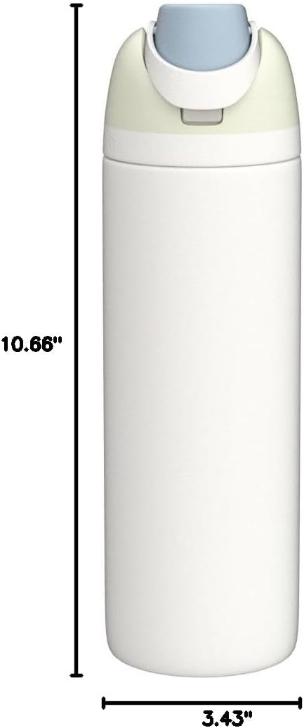 Owala FreeSip Insulated Stainless Steel Water Bottle - BPA-Free, 32 oz, Iced Breeze | Perfect for Sports & Travel