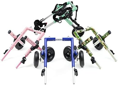 Walkin' Wheels Lightweight – for Small Cats 2 to 20 Pounds – Veterinarian Approved – Cat Wheelchair for Back Legs, for Cats 11-20 lbs, 7-8 inches Leg Height – Blue